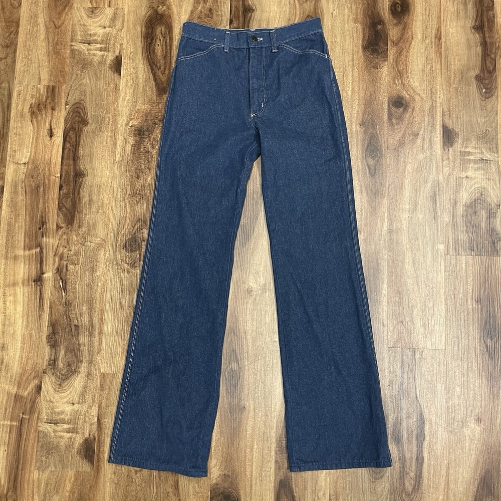 Vintage Sedgefield Jeans Mens 33x36 Blue Straight Leg Made USA (Actual 30x35)
